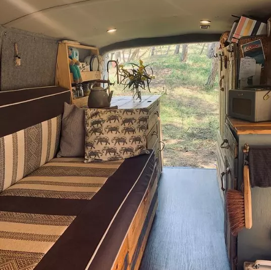 Bench-Style Campervan Bed