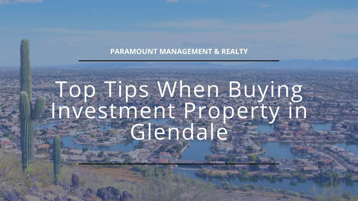 buying property to invest glendale az