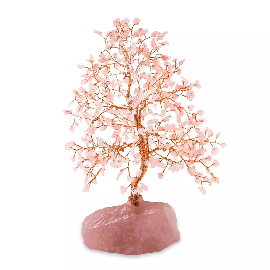 Rose Quartz Feng Shui Tree