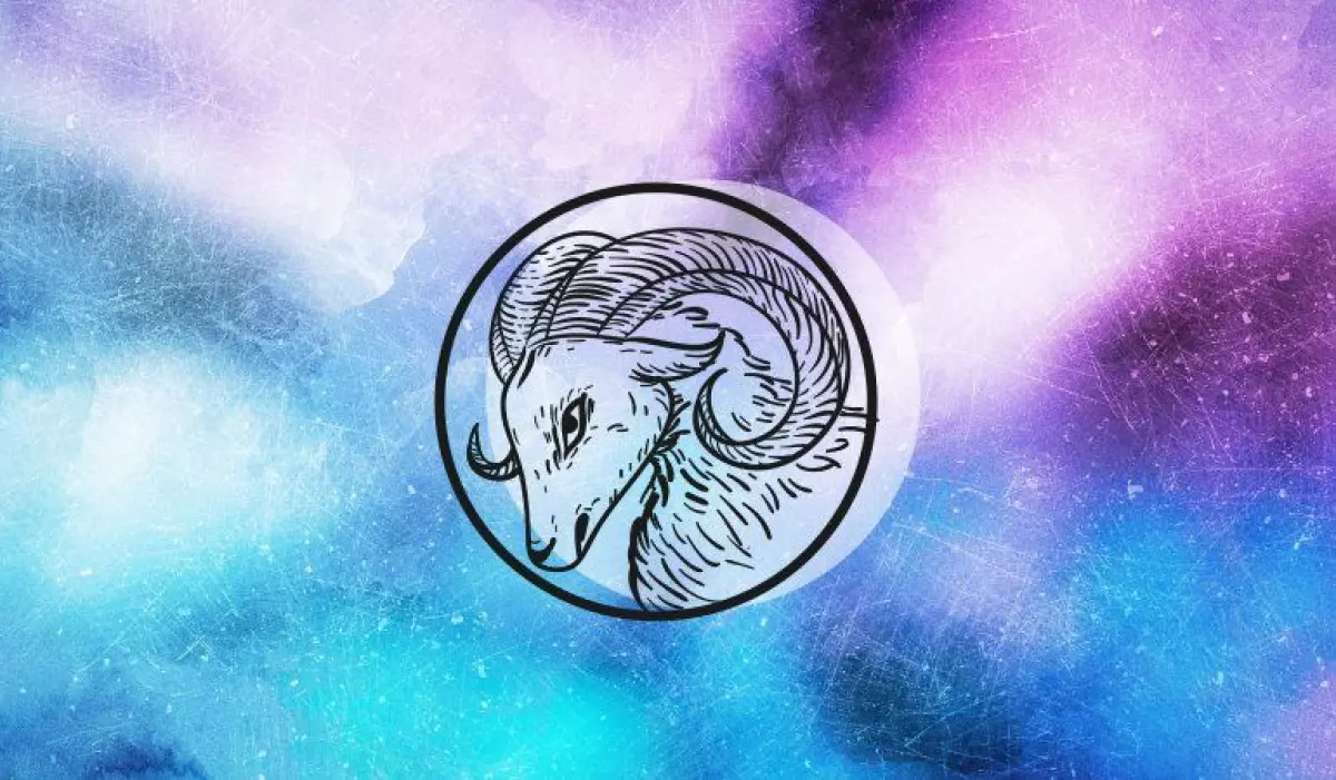 Aries Zodiac Sign represented by a ram. 