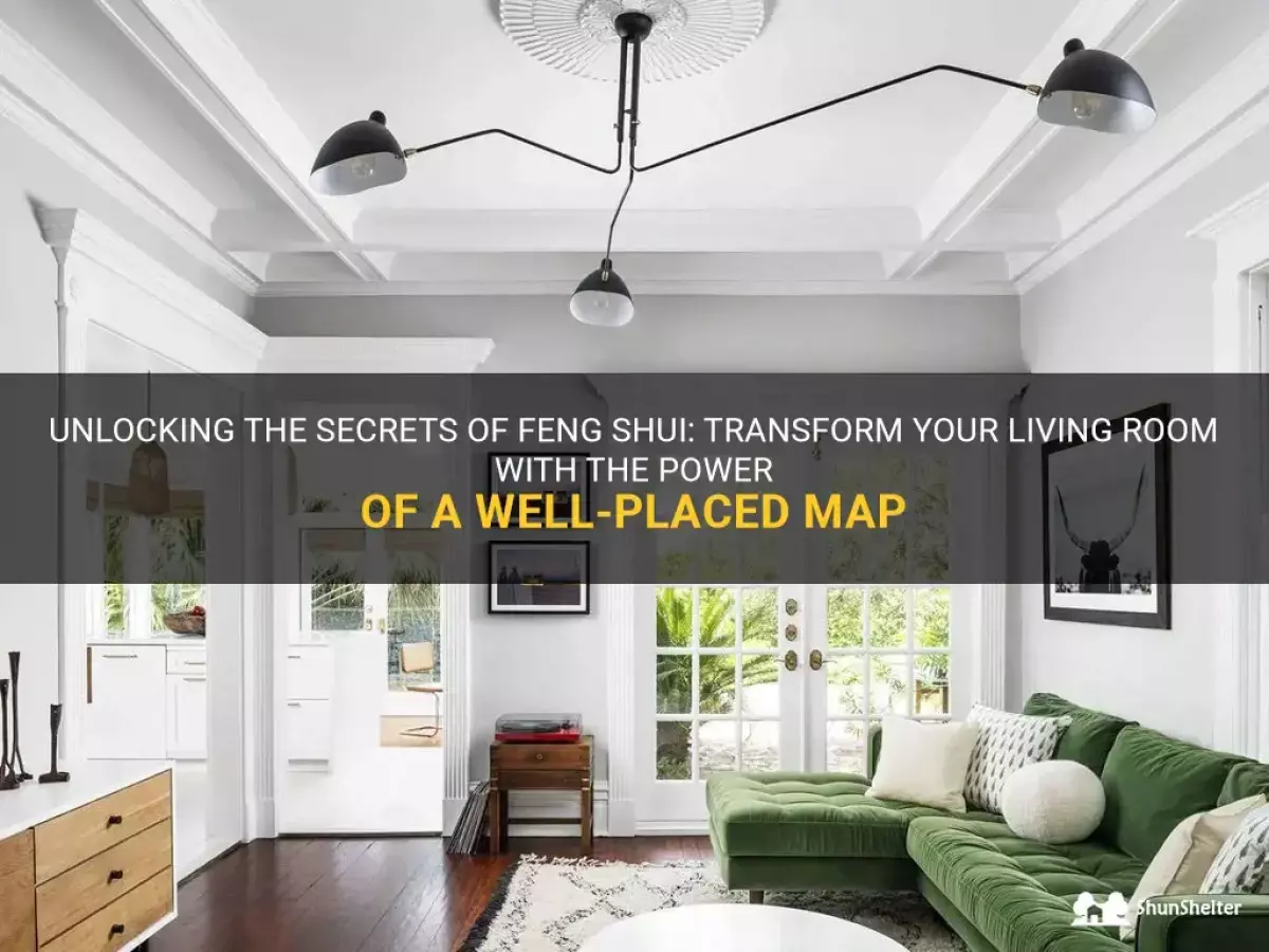 how to feng shui your living room map