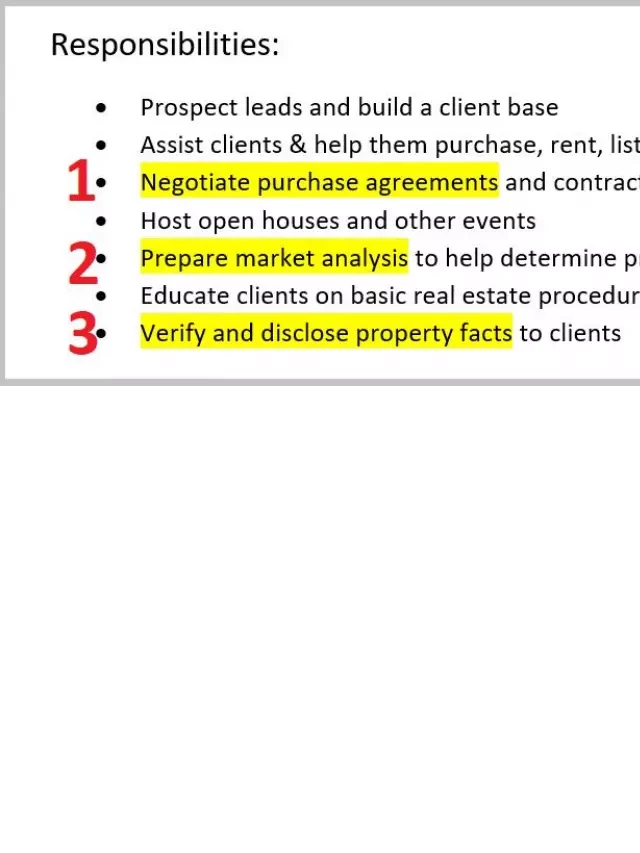   Real Estate Agent Resume: Your Key to Success in the Housing Market