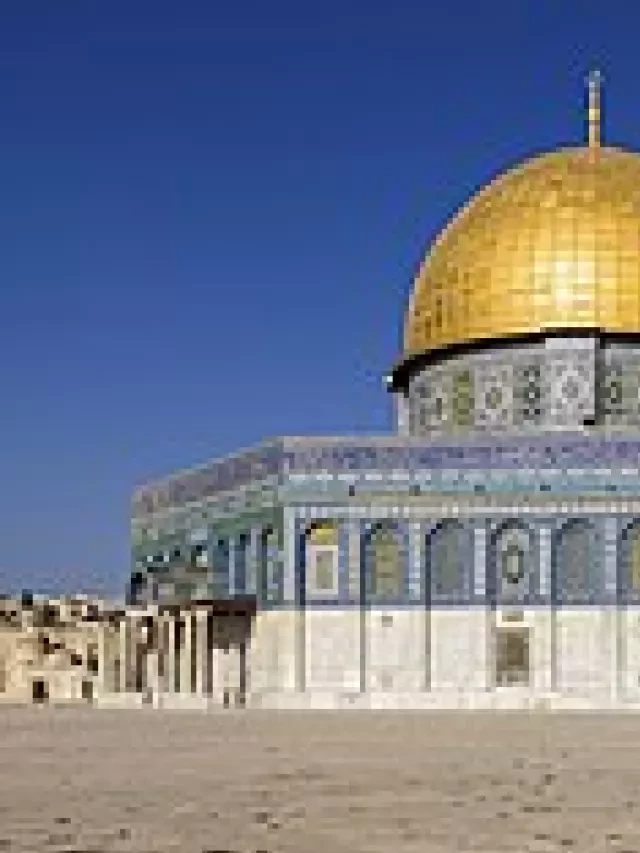   The Dome of the Rock: An Iconic Islamic Shrine in Jerusalem