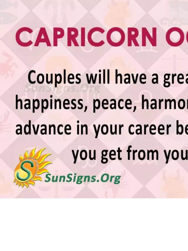   Capricorn October 2022 Monthly Horoscope: Achieving Balance and Finding Happiness