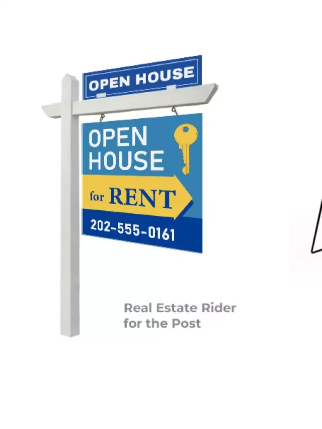   Real Estate Rider Signs: Amplify Your Message with Eye-Catching Signs