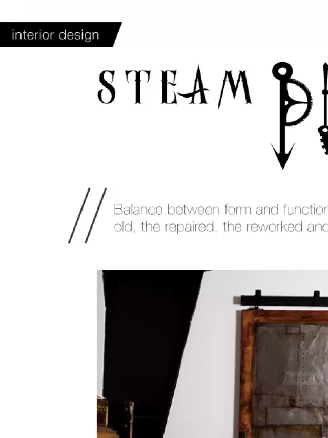   Steampunk Interior Decor &amp; Design Guide: A Blend of Past and Present