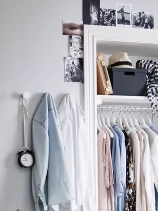  15 Clever Small Wardrobe Organization Ideas