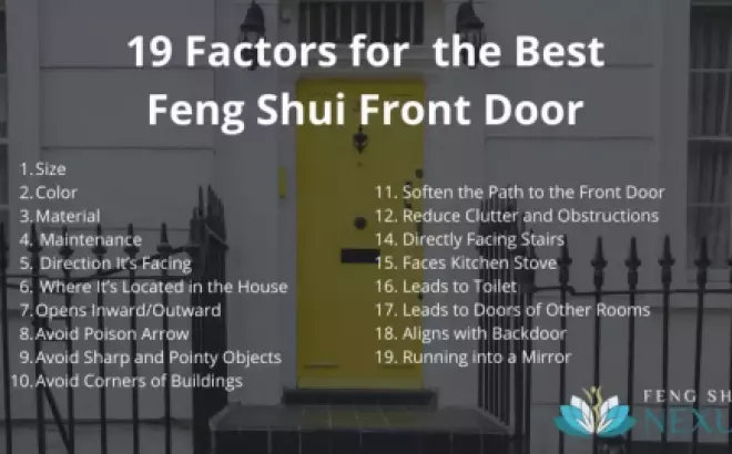 Feng Shui Front Door: 19 Key Factors for Positive Energy and Harmony